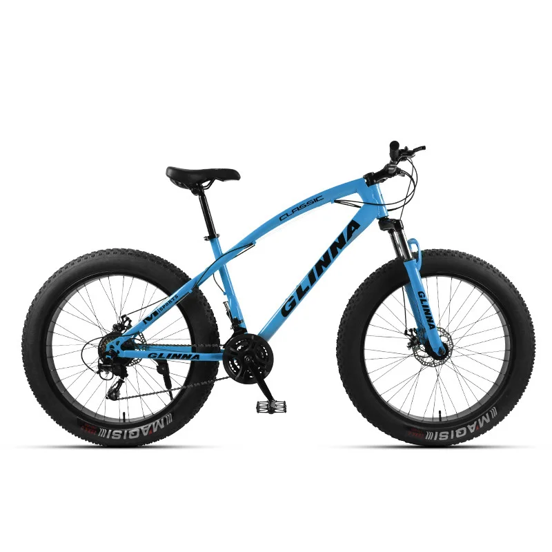 Vollgefedertes 26-Zoll-Rad 4.0 Fat Bicycle Big Tire Cycle Snow Mtb Mountainbike Beach Cycling Fatbike Snow Bicycle für Herren