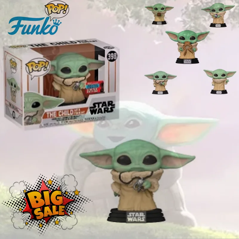 Funko POP Estrella Yoda Baby Wars EL NIÑO # 368 El Niño con Copa 378 #   Figuras de vinilo Muñecas Juguetes para niños