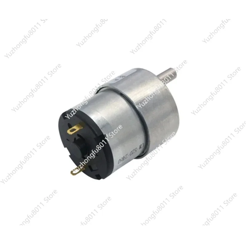 

DC Gear Motor High Torque 37mm 6V/12V/24V All Metal Gear Box 7RPM-960RPM Gearmotor Eccentric Shaft Geared Motor JGB37-520