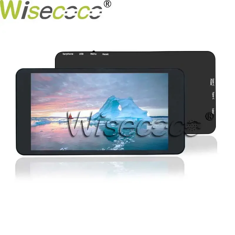 Imagem -03 - In-cell Touch Monitor Lcd Fhd Ips Display Lcd Telefone Sync Raspberry pi Ps4 Switch Xbox tv Box Câmera Linux Android