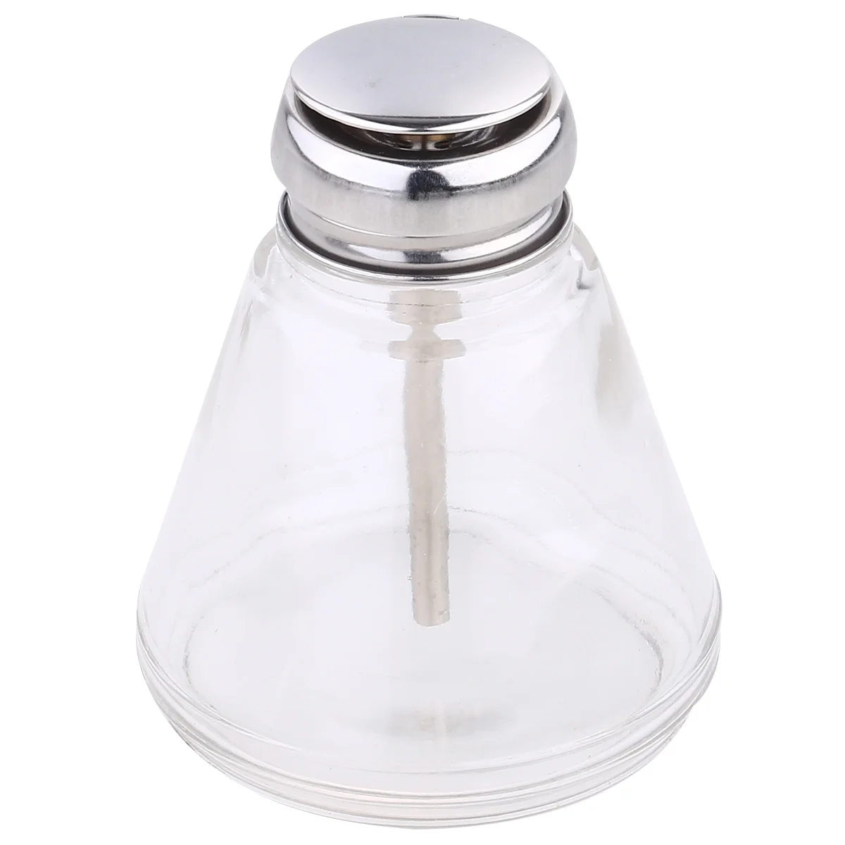 

1Pcs Metal Core Alcohol Bottle Leakproof Durable Cleanser Storage Makeup Remover Dispenser 220ml Dispensers