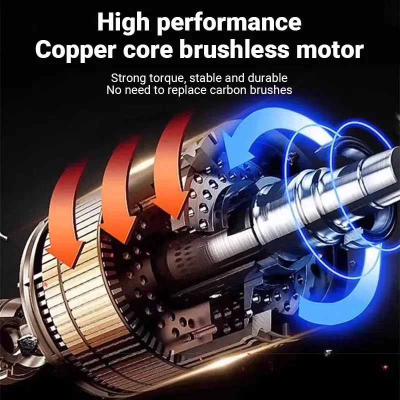 DEWALT DCF892 Brushless Electric 812N.m Wrench 1/2 Inch Cordless Impact Driver High Torque Three Speed Auto Repair Power Tools