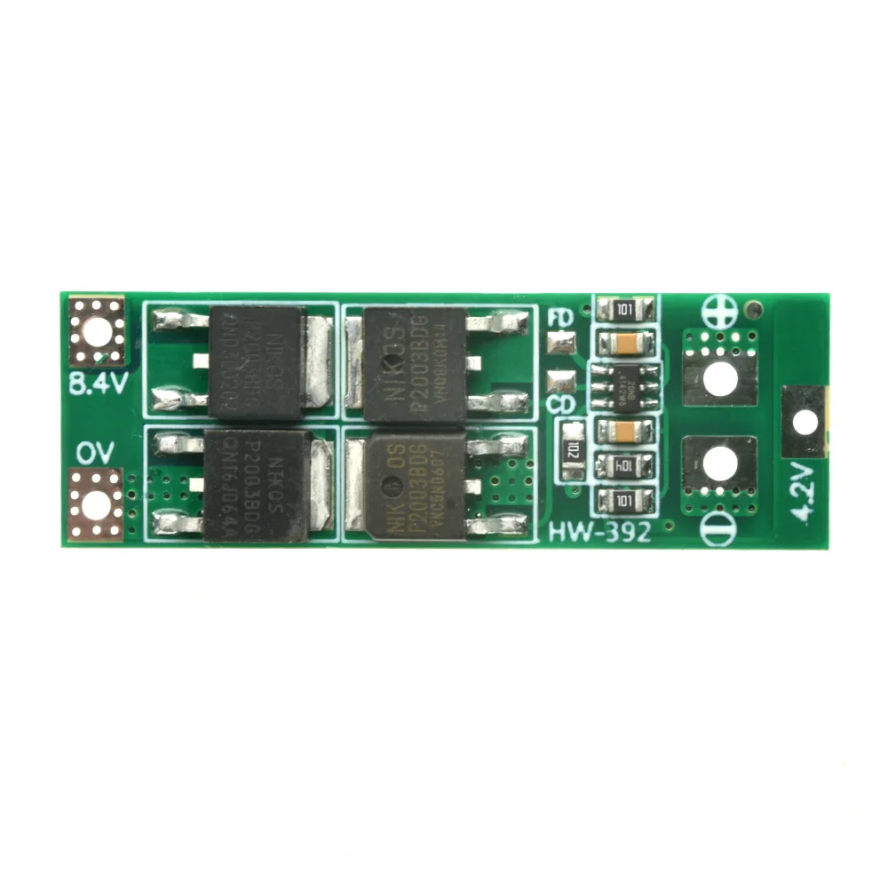 2S 20A 7,4V 8,4V 18650 Lithium-Ionen-Akku-Schutzplatine BMS-Modul Standard-Balance-Version Ladeausgleicher – Detail 1