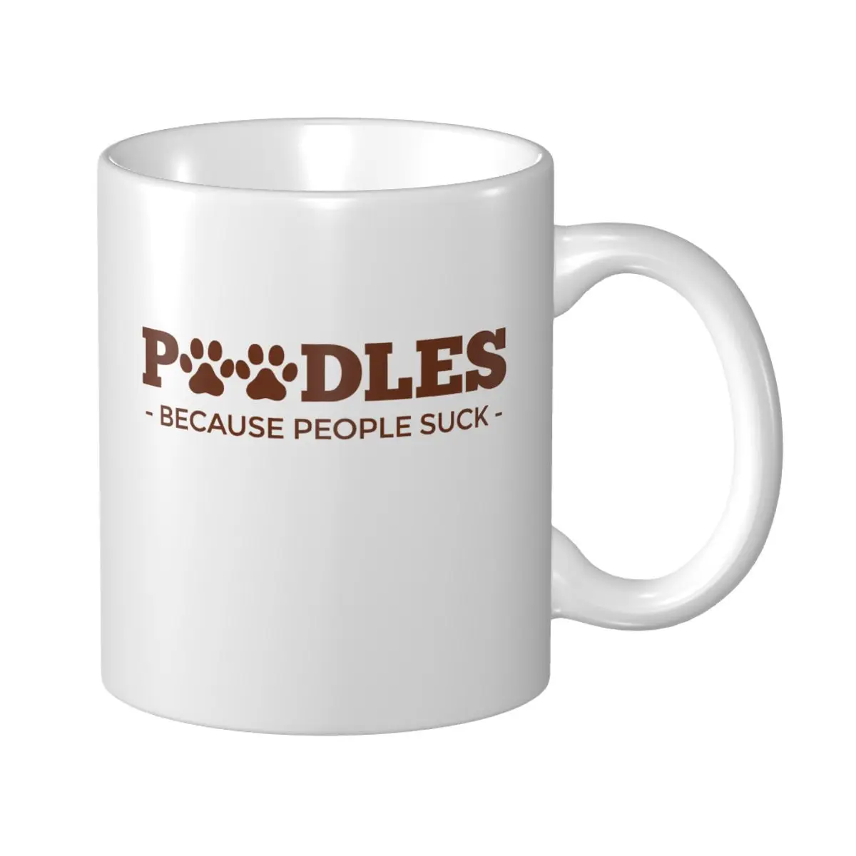 Mark Cup Mug Poodles Because People Suck Poodle Dog Coffee Mugs Tea Milk Water Cup Travel Mugs For Office Home