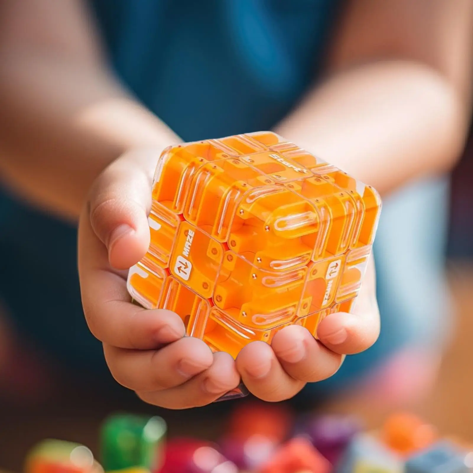 Gioco del labirinto Gioco di sfida 3D interattivo Roller Ball Puzzle Cubo del labirinto per la famiglia della sala d'attesa della scuola di compleanno della festa in classe