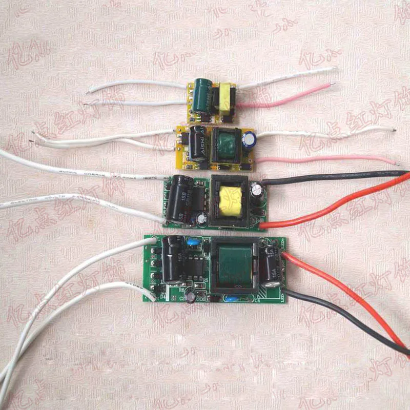 Constant Current LED Driver Transformer Bare Board LED Light Cup E27 Screw Power Supply for High Power LED Bulbs