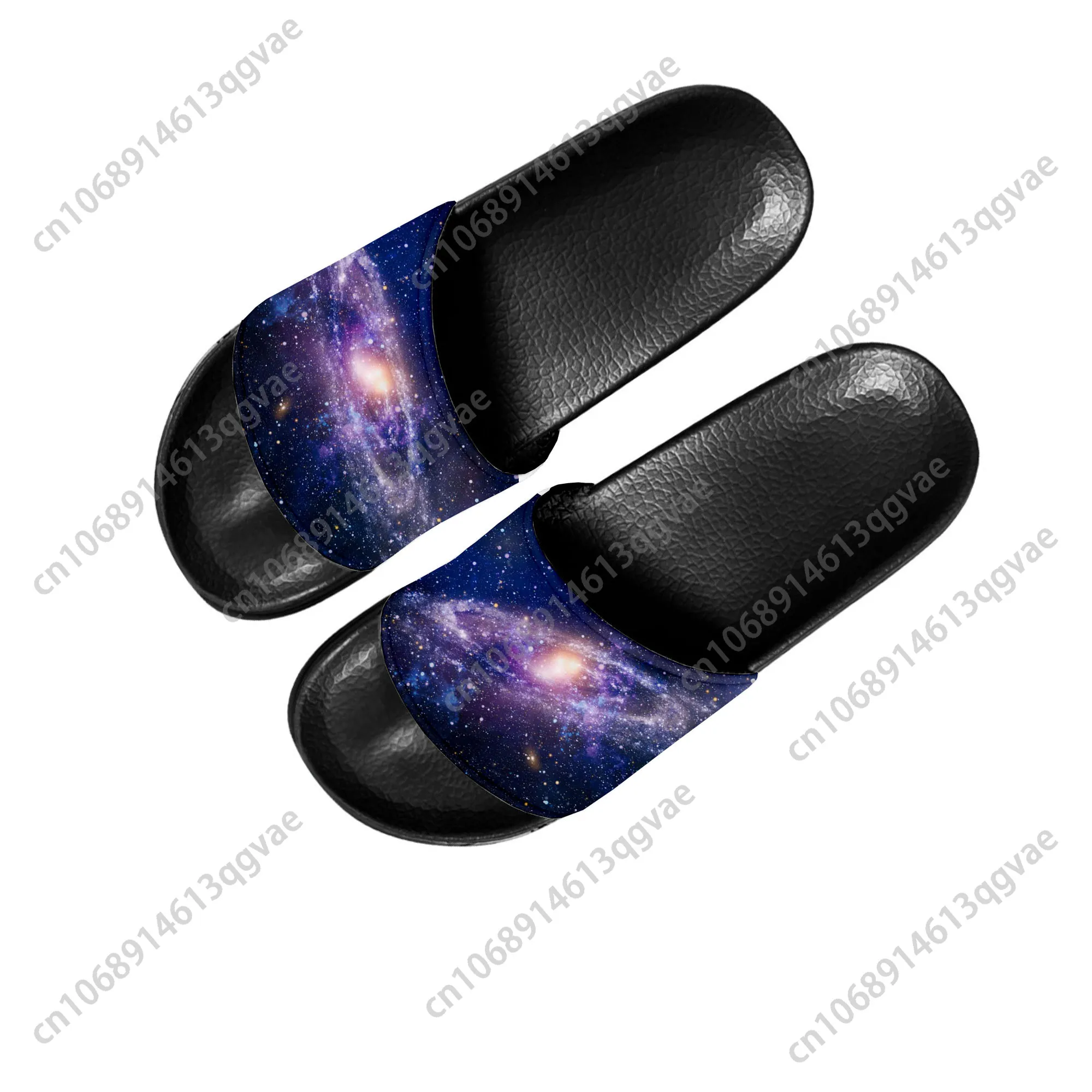 Galaxy Celestial Slippers Home Water Shoes Men Women Teenagers Children Bathroom Beach Pool Sandals Custom Made Summer Slipper