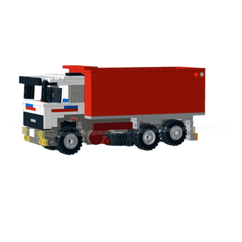 City Car Model MOC Building Bricks Classic Heavy-Duty Truck Modular Technology Children Holiday Gifts Assemble Toys Suit