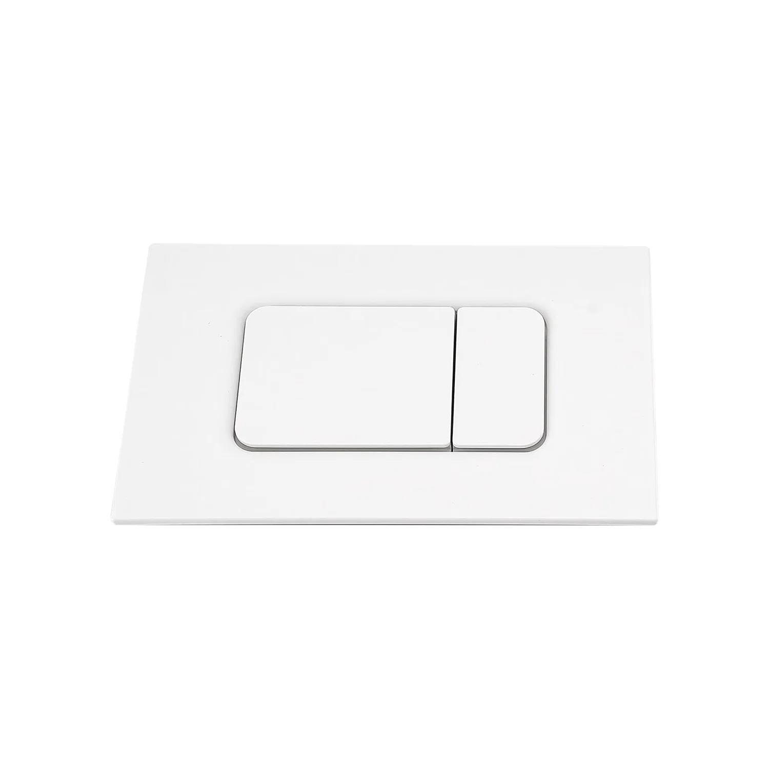 

Dual Flush Push Button Wall Hung Toilet Panel, Compatible with TOTO YT920WH, Square Design, Easy Installation, Water Saving