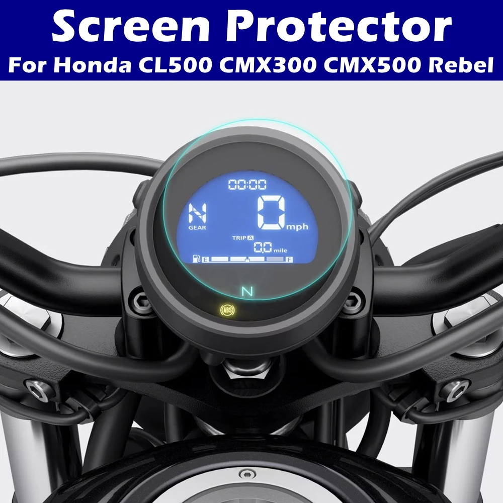 Para Honda CL500 CL 500 2023-2025 Protector de pantalla de tablero instrumento película protectora de pantalla CMX300 CMX500 Rebel Accesorios