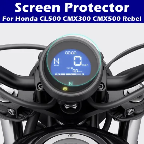 For Honda CL500 CL 500 2023-2025 Dashboard Screen Protector Instrument Film Screen Protective CMX300 CMX500 Rebel Accessories