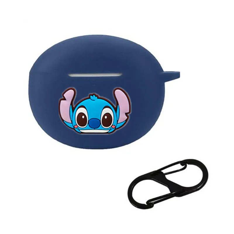 Cartoon Disney Earphone Case Cover For Redmi Buds 4 Active Silicone Wireless Earbuds Charging Box Protective Shell With Hook
