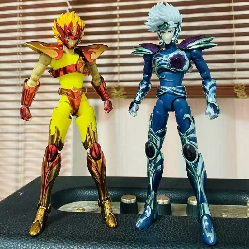 NIEUWE Jm Mst Saint Seiya Mythe Doek Ex Crystal Silver Knights Of The Zodiac Action Figure Ornament Pvc Collectible Model Gift