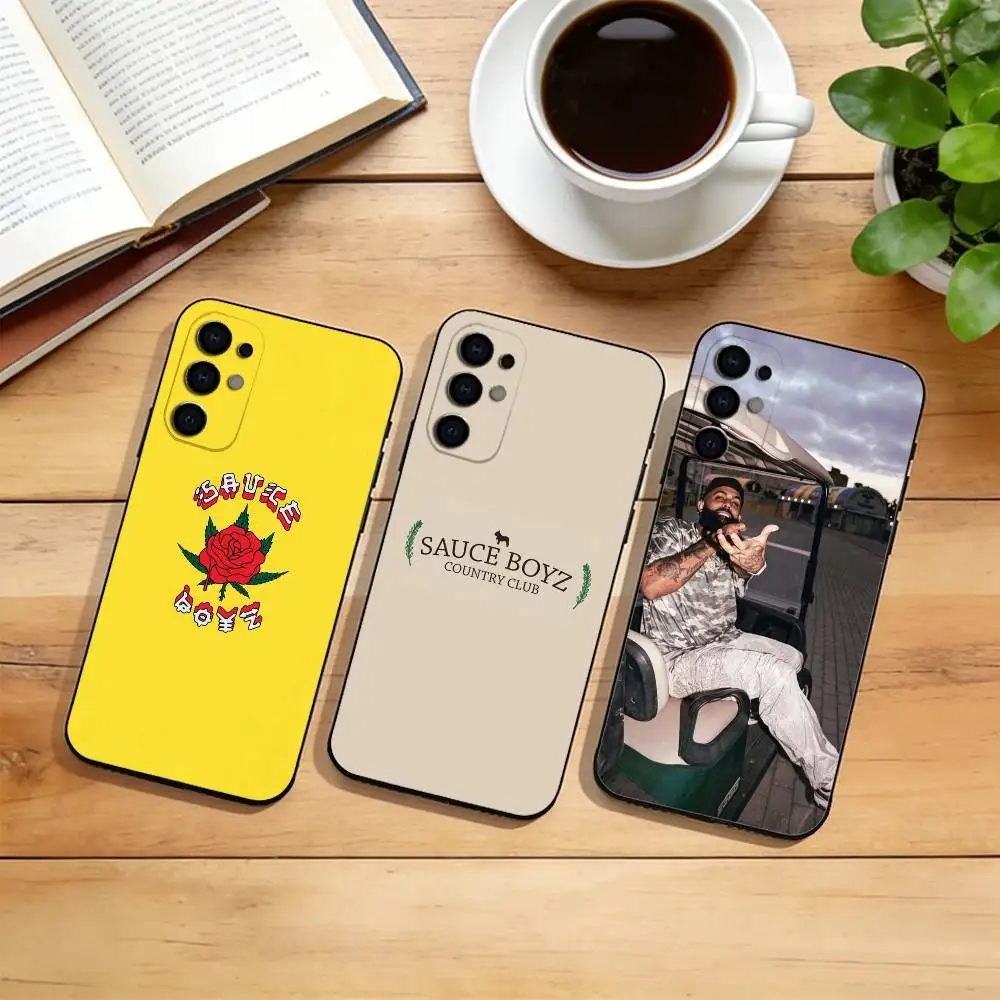 Hoodies Rapper Eladio Carrion  Phone Case For Samsung S25,S24,S21,S22,S23,S30,Ultra,S20,Plus,Fe,Soft Silicone Black Cover