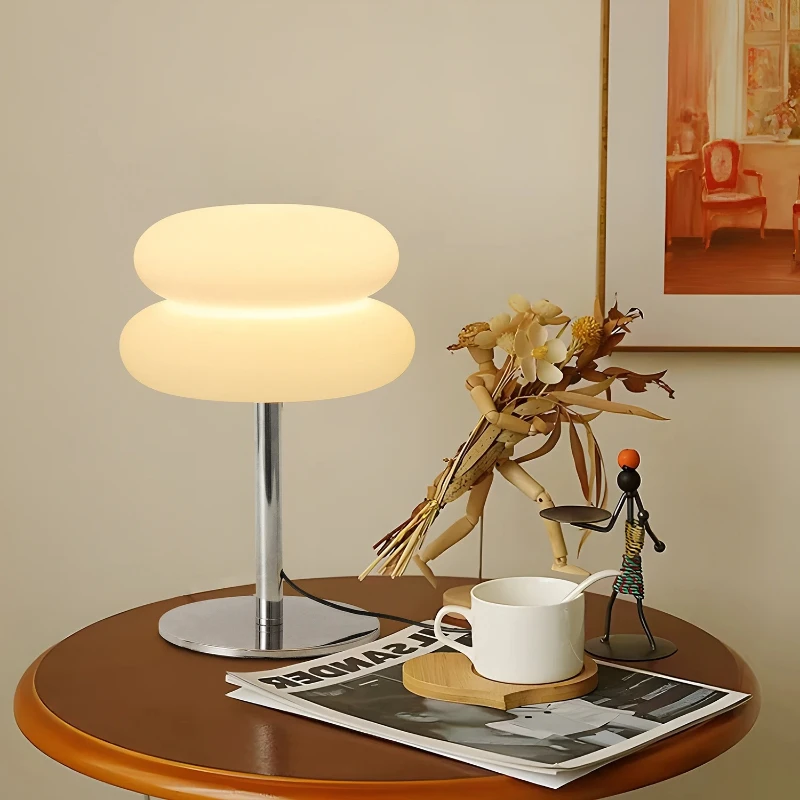 

New creative modern orange desk lamp bedside table lamp living room simple lighting decorative night lamp