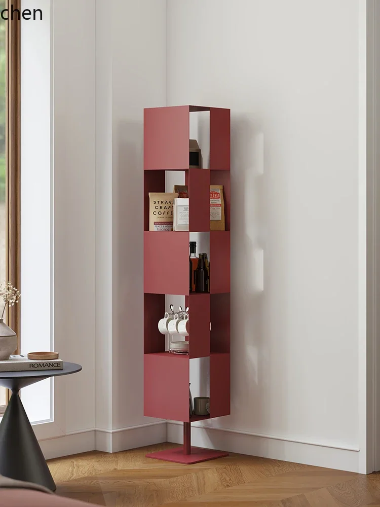 

living room corner bookshelf floor storage cabinet bookcase magazine simple bookshelf