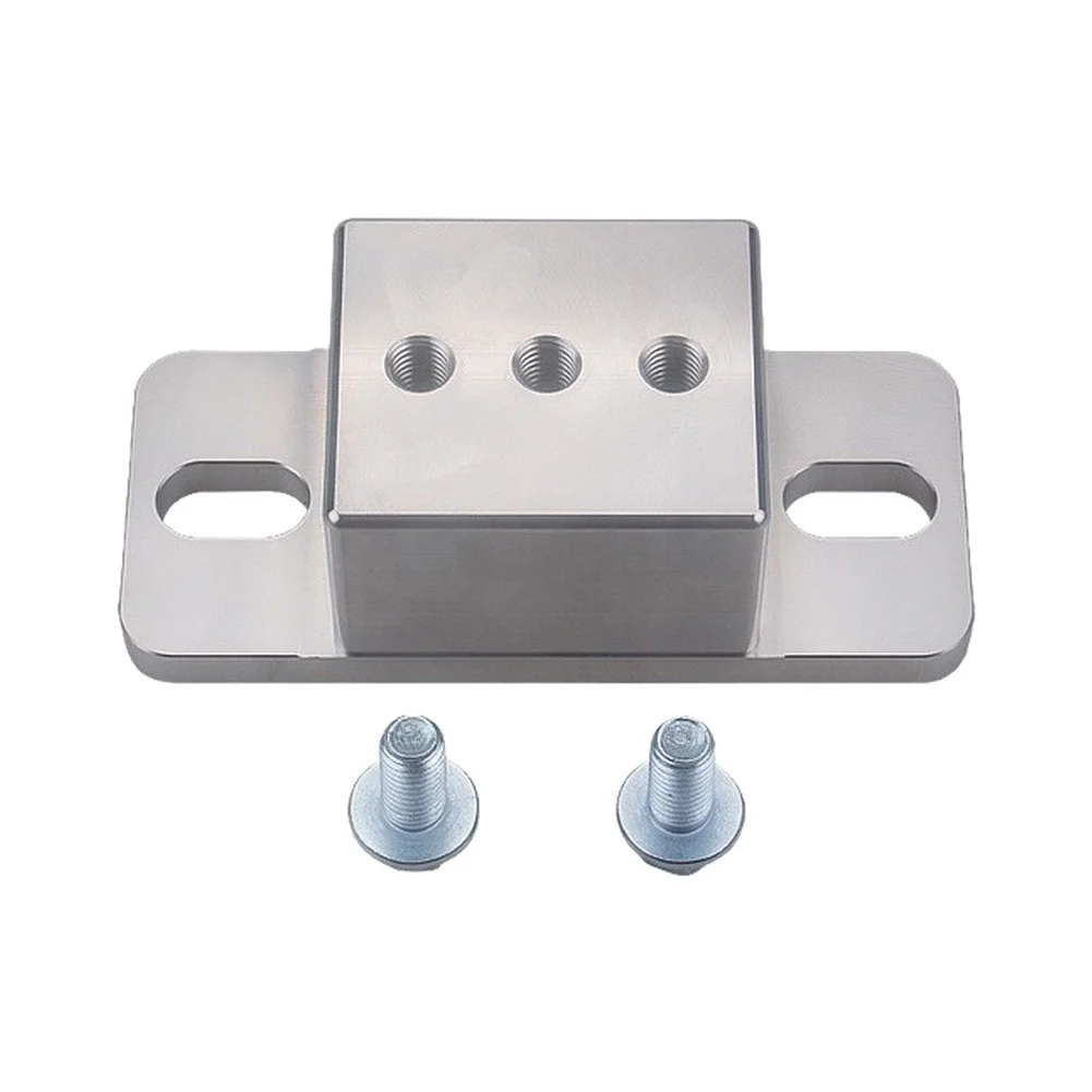 For Chevy Transmission Mount Base Solid Aluminum for TH350 TH400 700R4 4L60E 4L65E 4L70E 4L80E 4L85E 6L80E T56