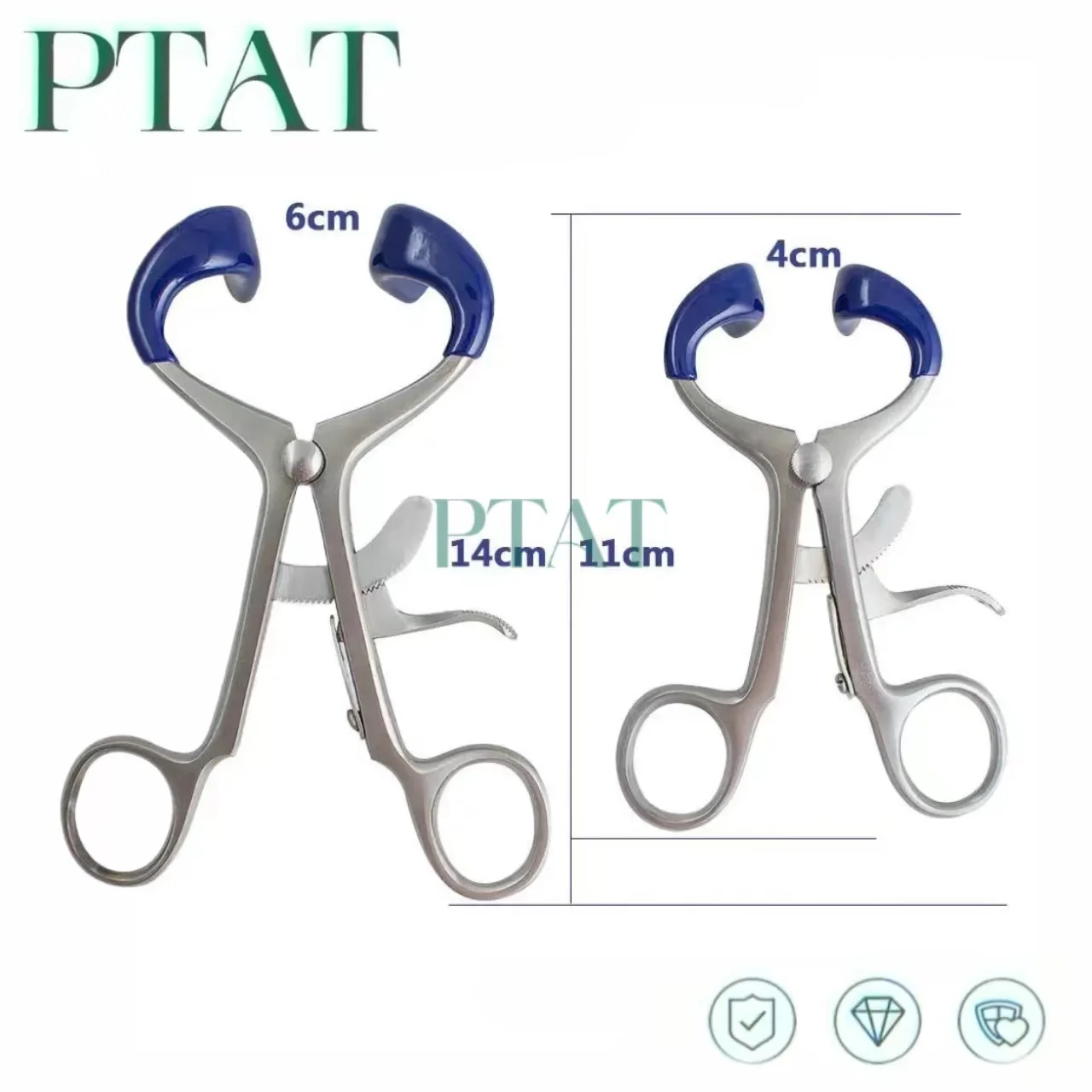 Dental Mouth Retractor Stainless Steel Molt Gag Surgical Instruments Dental Mouth Retractor Orthodontic Opener Oral