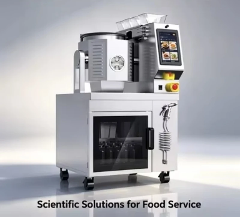 Multifunctional Intelligent Commercial AI Chef Cooking Robot Restaurants 0.5-1kg One-Time Automatic Stir Fry Frying Stainless