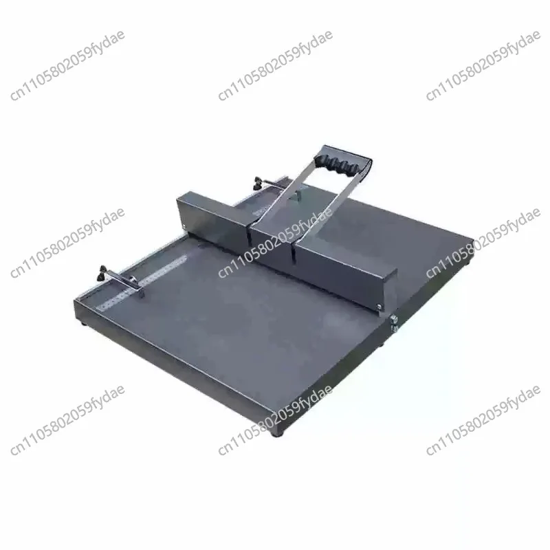 Manual small ridge line business card photo greeting card album pressing machine, adhesive cover pressing line, folding