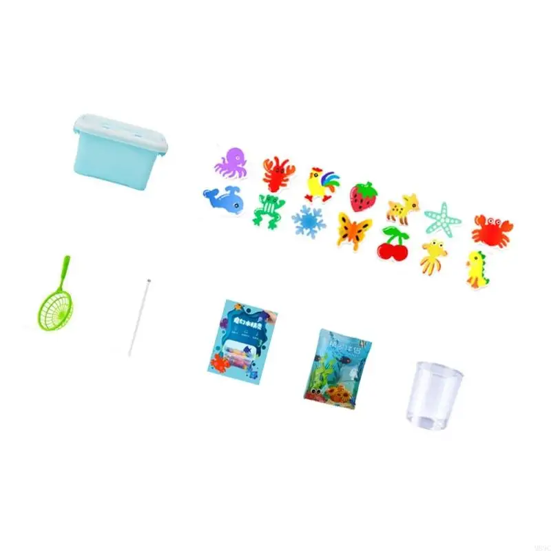 M89C Water Art Craft Kits with Molds Creative Educational STEM Water Jelly Craft Toy For Parent Kids Bonding Activity Supply