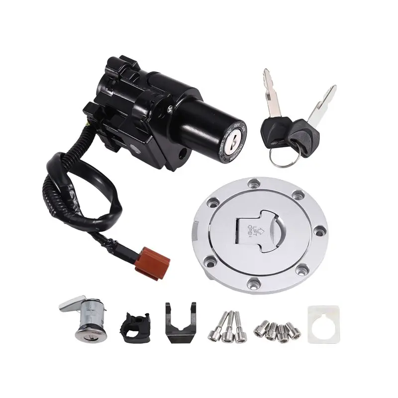 

Fuel Tank Cap Lock Cover Accessories For Honda CBR1000RR 2008-2014 Motorcycle Fuel Gas Ignition Switch Lock Kit