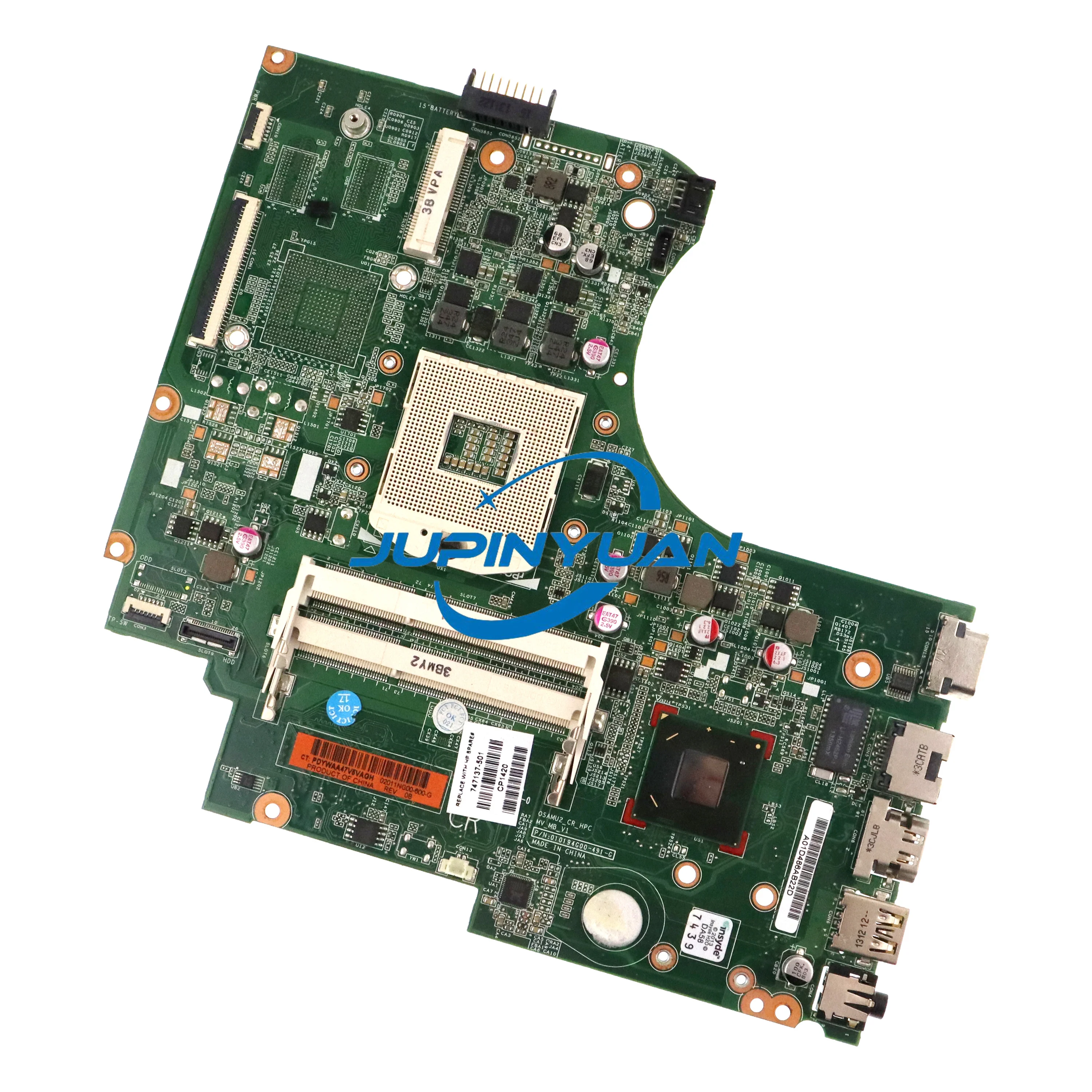 747137-501 747137-001 Mainboard For HP Touchsmart 15-D 250 G2 Laptop Motherboard 747137-601 010194G00-575-G 100% Full Tested