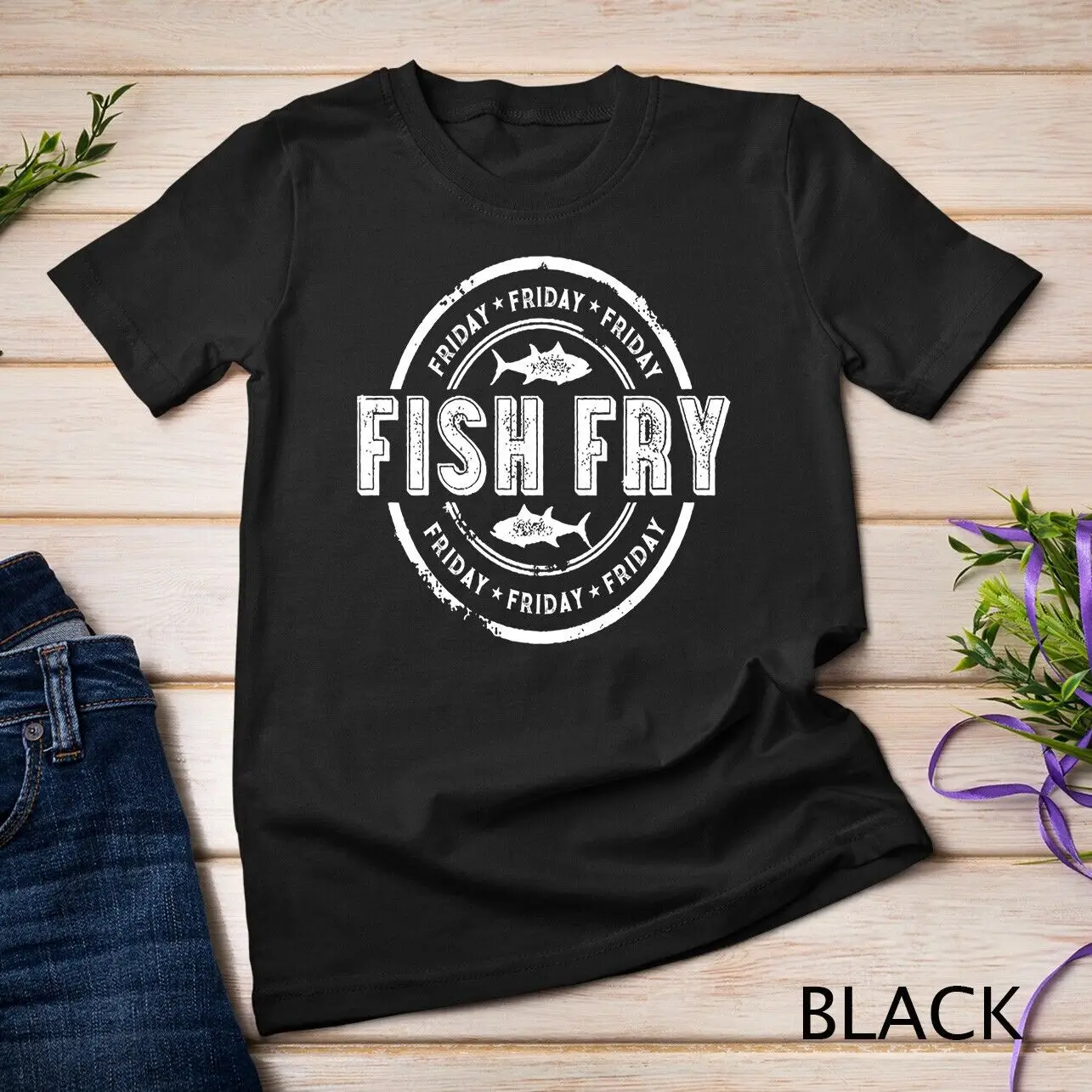 Lent Fish Fry Easter Long Sleeve T-Shirt Unisex T-shirt