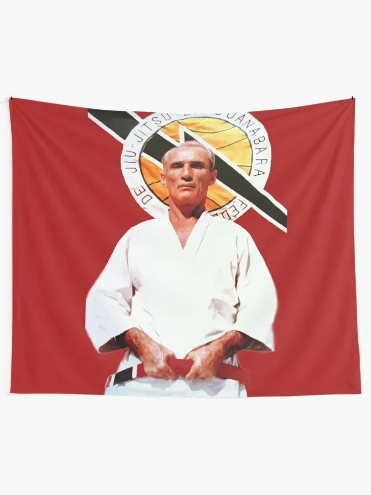 Helio Gracie - Famed Brazilian Jiu-jitsu Grandmaster Tapestry Room Decorations Carpet On The Wall Cute Decor Tapestry