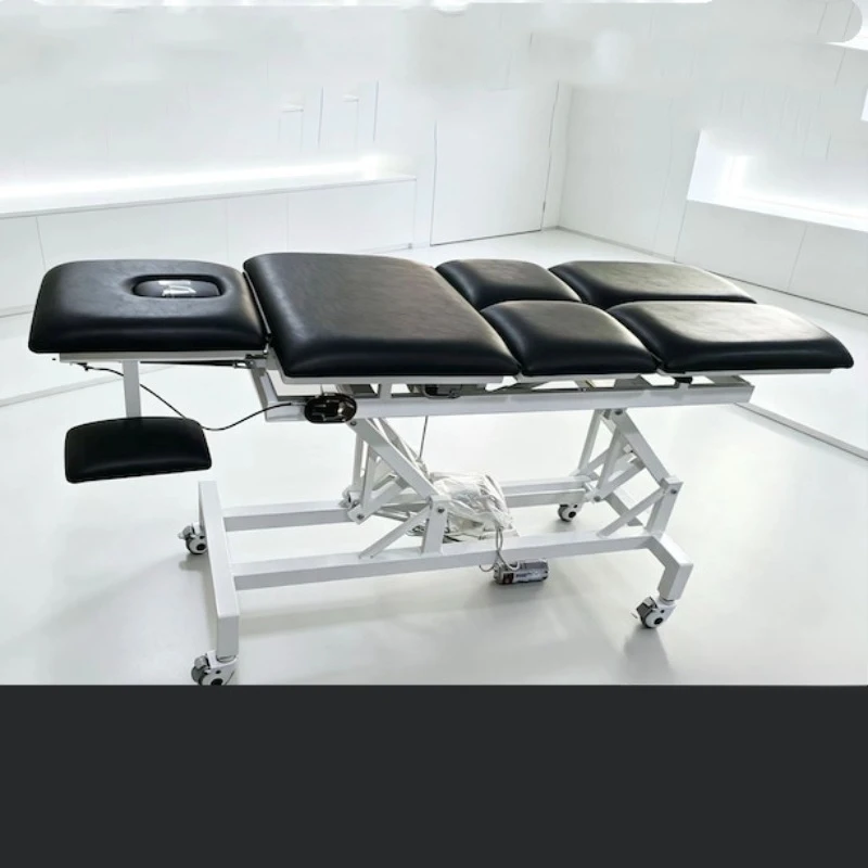 Electric chiropractic bed needle knife bed massage physiotherapy medical massage lifting operating bed bone bed tattoo bed