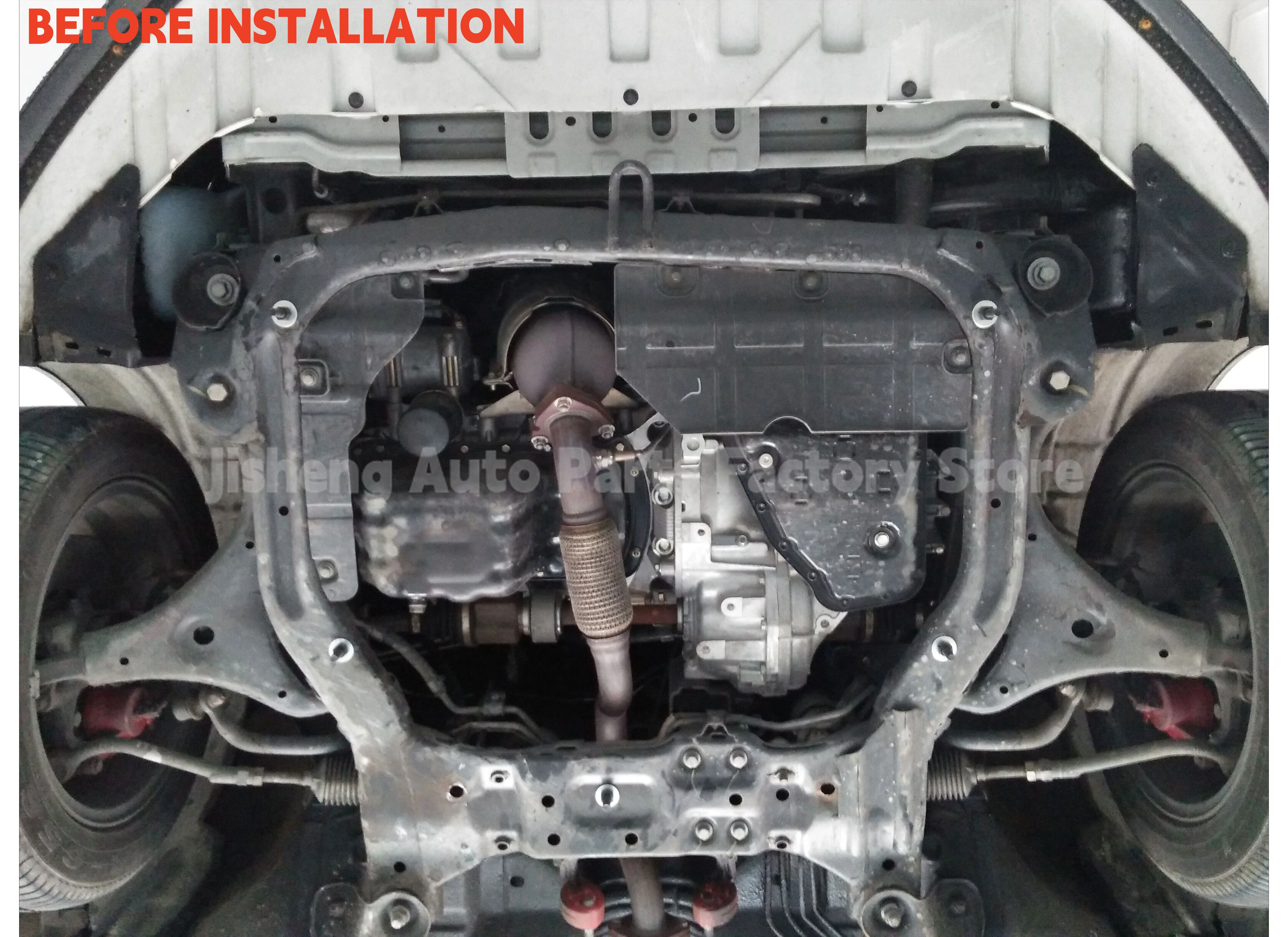 Engine Skid Plate Chassis Guard for Hyundai Verna 2008-2016 1.6L Original Hole Engine Under Cover Protection Plate