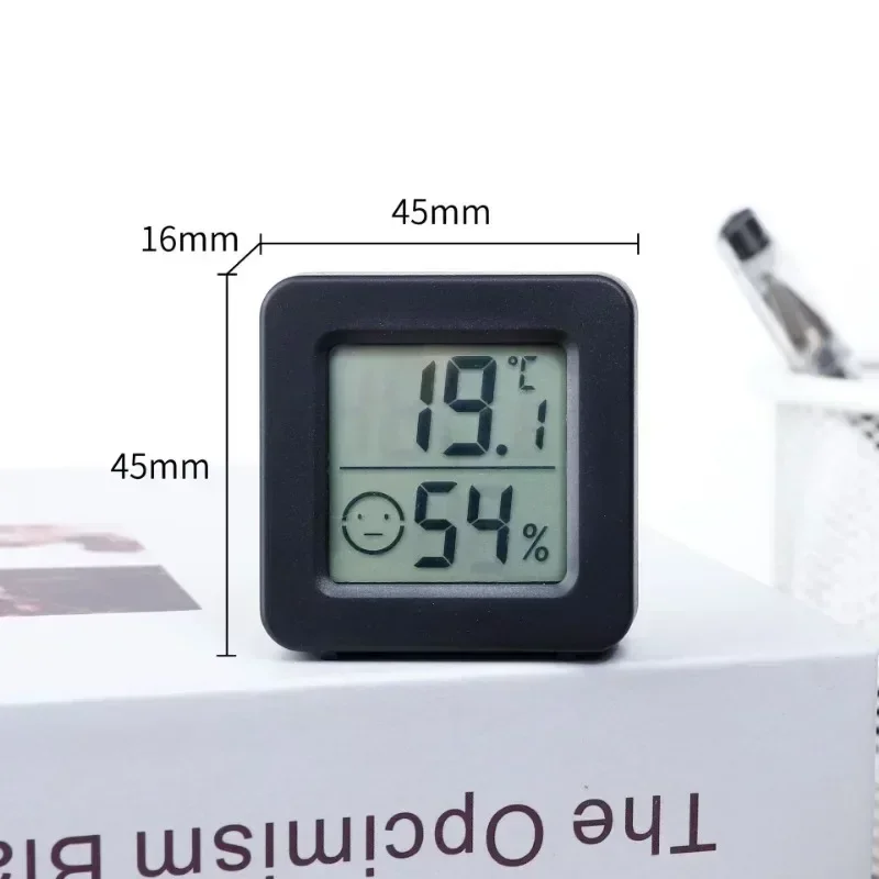 1pcs Mini Thermometer Humidity Meter Sensor Home  Electronic Monitor Indoor Portable Desktop Digital Gauge Room Temperature