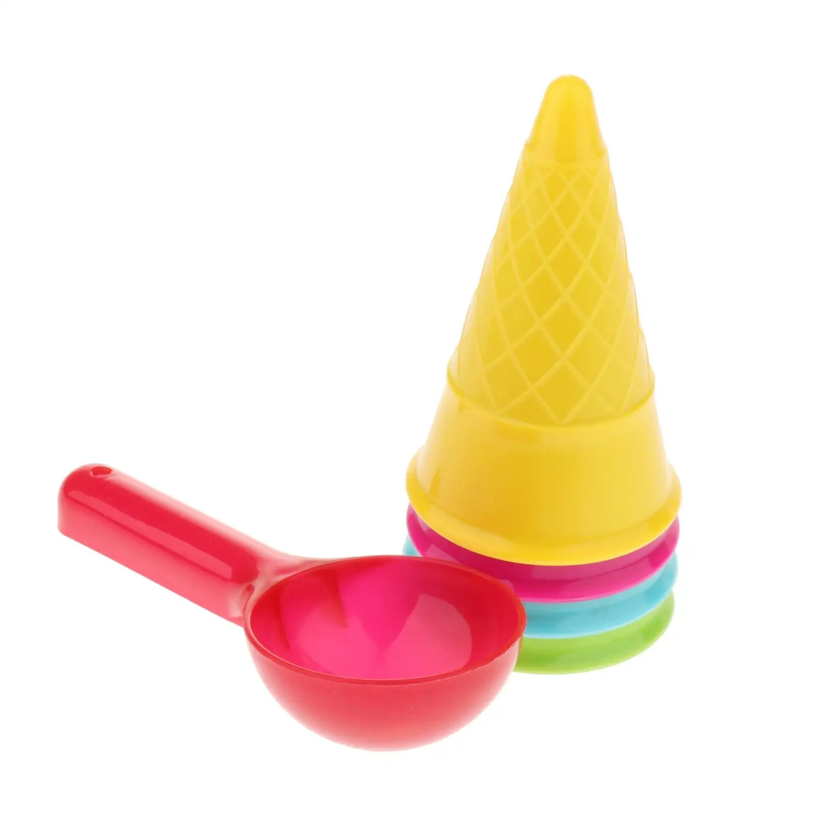Jouets jouets de plage ensemble de plage comprend et cuillère à glace jouets pour ensemble de jouets pour bébé enfant en bas âge fête sur la plage