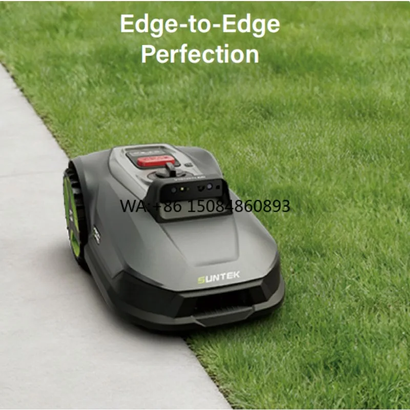 Smart Pure Vision AI Robotic Lawn Mower No Wire Needed Robot Mower with  Intelligent Multi-Zone Management