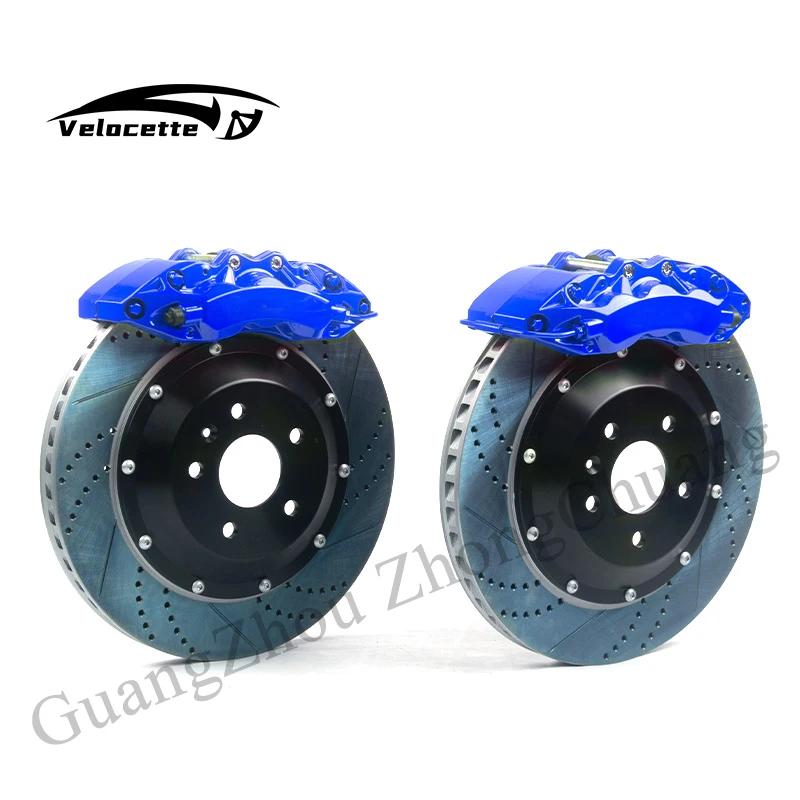 Big Brake Kit Calipers Model 9040 6-Pot Racing Auto Brake System Aluminium Racing Brake Discs Compatible Audi A1 A5 A8 A5