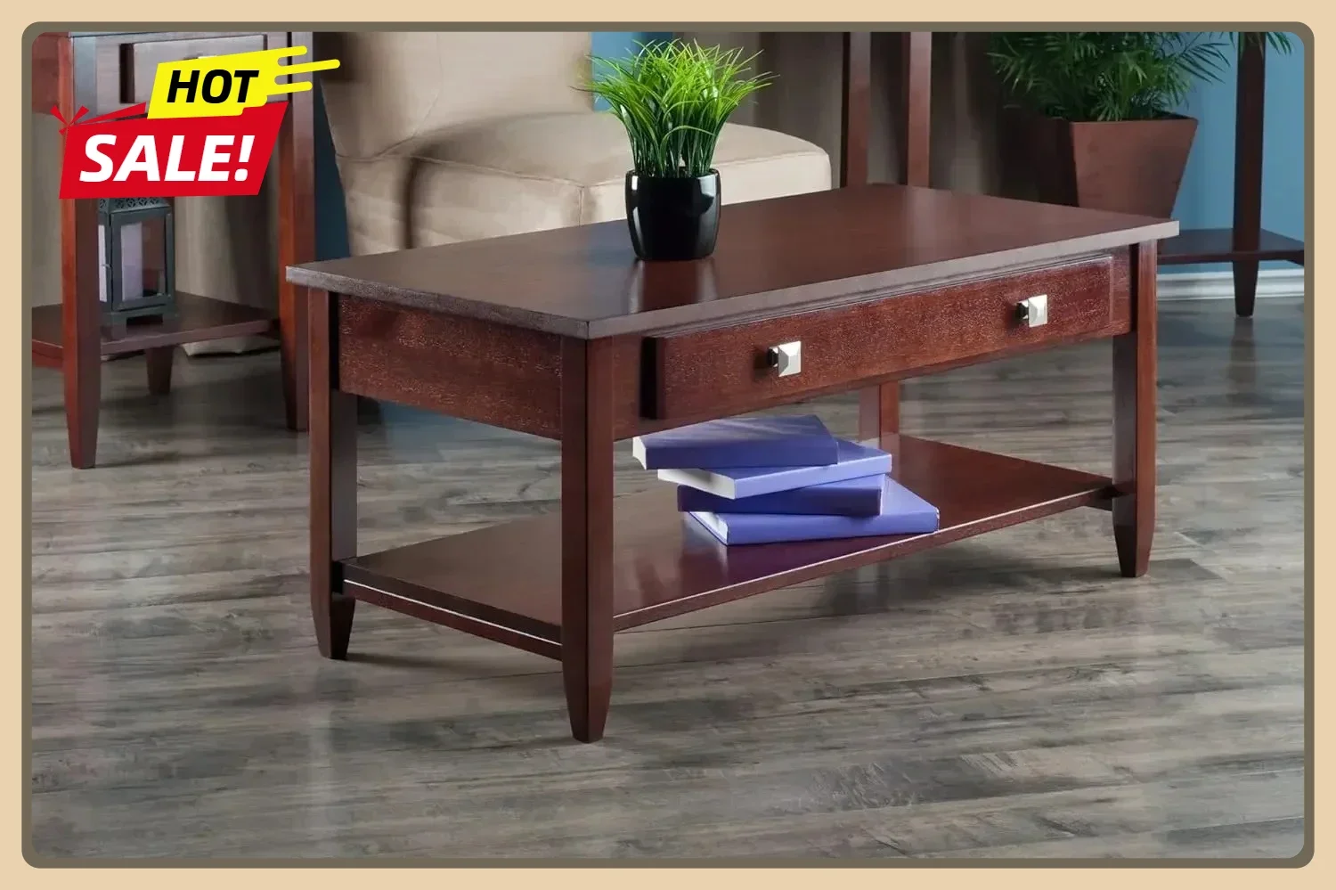 

Richmond Occasional Table, Antique Walnut