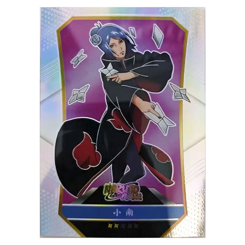 Anime NARUTO Nadir SSR Collectible Card Uchiha Itachi Hoshigaki Kisame Kakuzu Hidan Deidara Sasori Speelgoed voor jongens Verjaardagscadeau