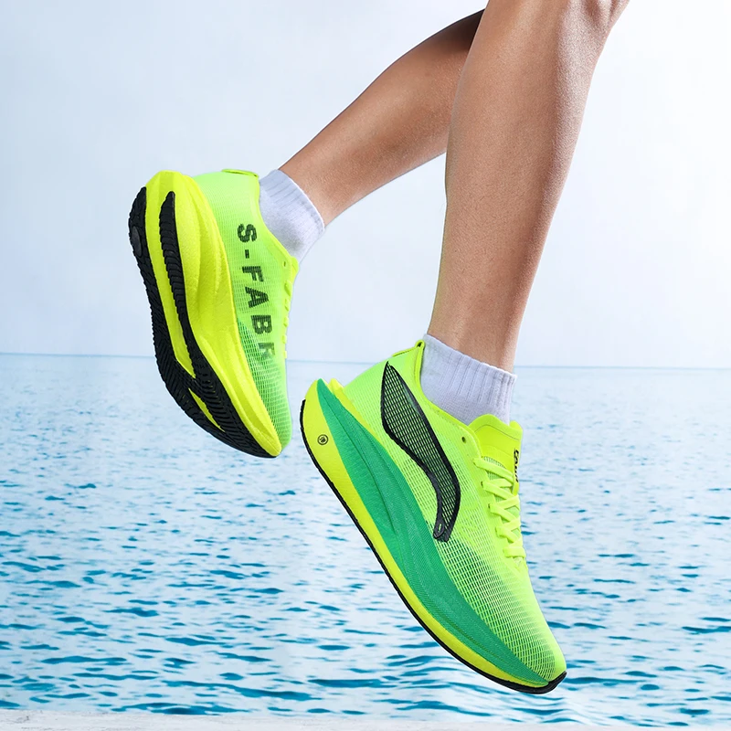 Calçados esportivos masculinos moda quatro temporada novo versátil ao ar livre antiderrapante sola grossa resistente ao desgaste respirável lazer sapatos esportivos