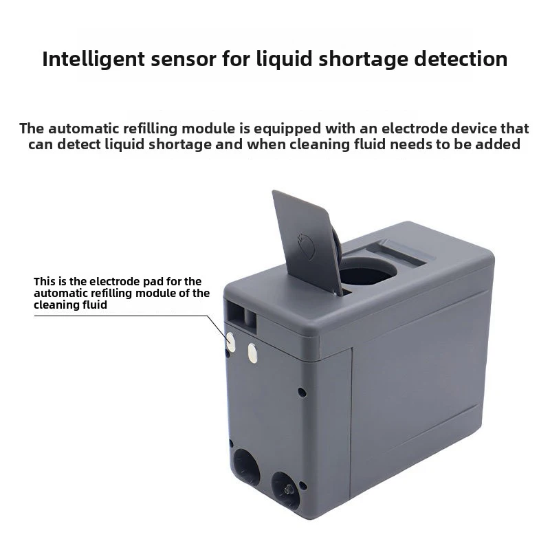 XMSJ Automatic Cleaning Solution Dispenser Module for Dreame S10 Pro X50 Pro S50 X40 Robotic Vacuum Cleaner Replacement Spare