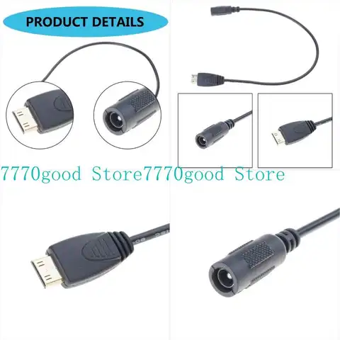 Cavo adattatore terminale a forma di L per terminali wireless Verifone Vx680 e Vx670 che garantisce una connessione di alimentazione affidabile