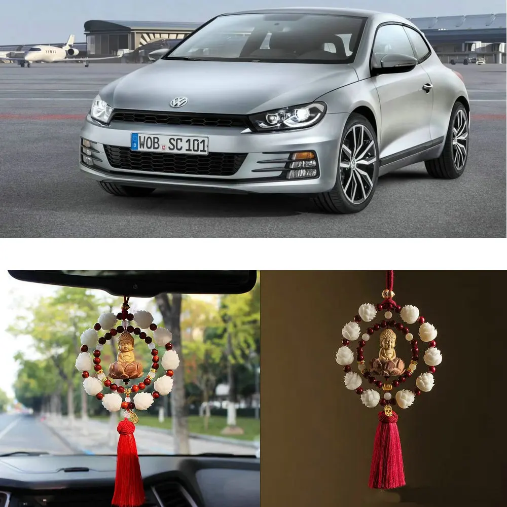 

Ward Off Road Stress & Attract Calm Energy Zen Buddha Car Charm для VW Tiguan PHAETON T-Roc R MULTIVAN ID7 ID3 T-Cross t5