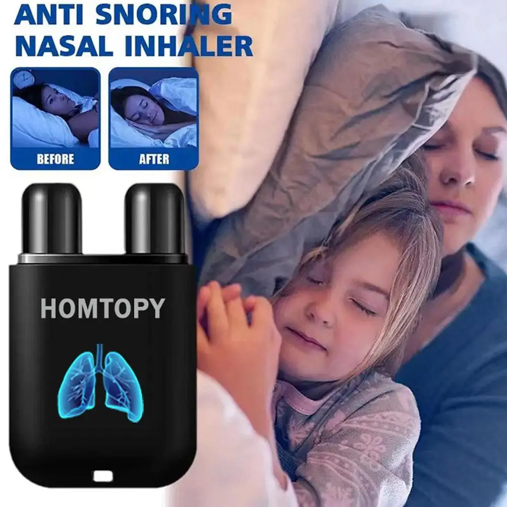 Double Hole Nasal Inhaler Diffuser Sniffer Herbal Repair Nasal Box Refreshing Awakening Brain Fruit Flavored Energy Stick