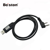 USB Programming Cable With CD for Baofeng UV-5R 82 888S UV-S9PLUS UV-13 16 17 21 Pro Quansheng UV-K5 5R Plus Walkie Talkie Radio