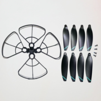 RC Drone DIY Spare Part Kit Propeller Blade Props Protective Frame Wing Guard Protector for LYZRC L200 GPS Drone Accessory