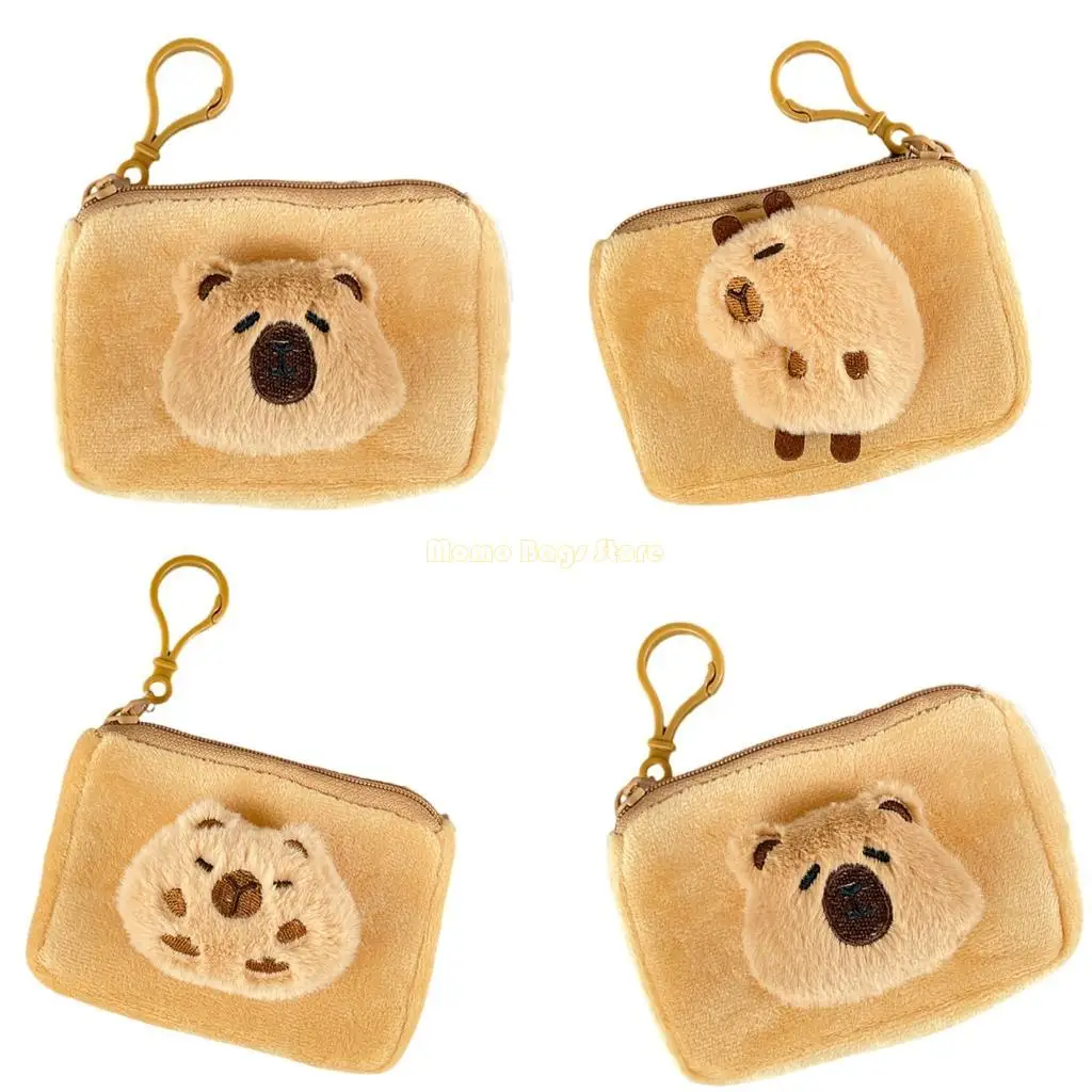 

X90D Монетный кошелек, плюшевый мешочек с монетой, милый кошелек с застежкой -заседаниями, смены кошельки