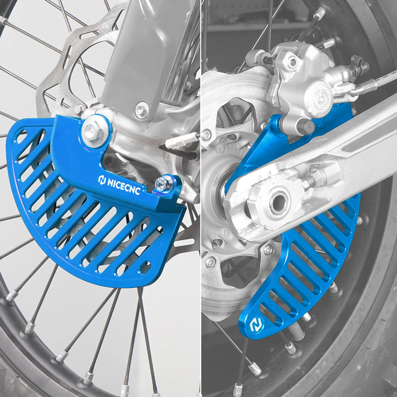 

For Husqvarna TE 300 TE 300i TX 300 FE 250 FE 350 FE 450 2016-2024 Front Rear Brake Disc Guard For KTM EXC 300 GasGas EC 300