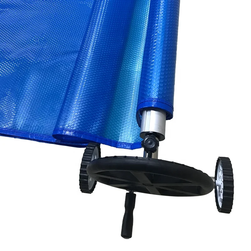 Rouleau de couverture de piscine portable en aluminium, offre spéciale