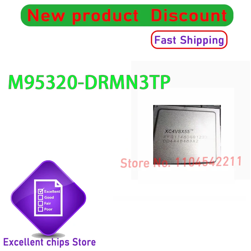 (10-20piece) 100% New M95320-DRMN3TP/K M95320-DRMN3TP 95320RT M95320 SOP8 Chipset