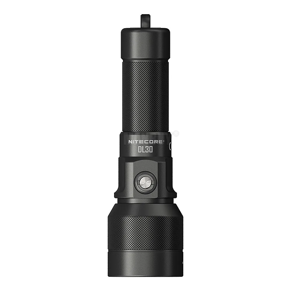 Original Nitecore DL30 1100 Lumen White Light 100M Submersible Dive Light Diving Flashlight +21700 Battery Outdoor Camping Torch