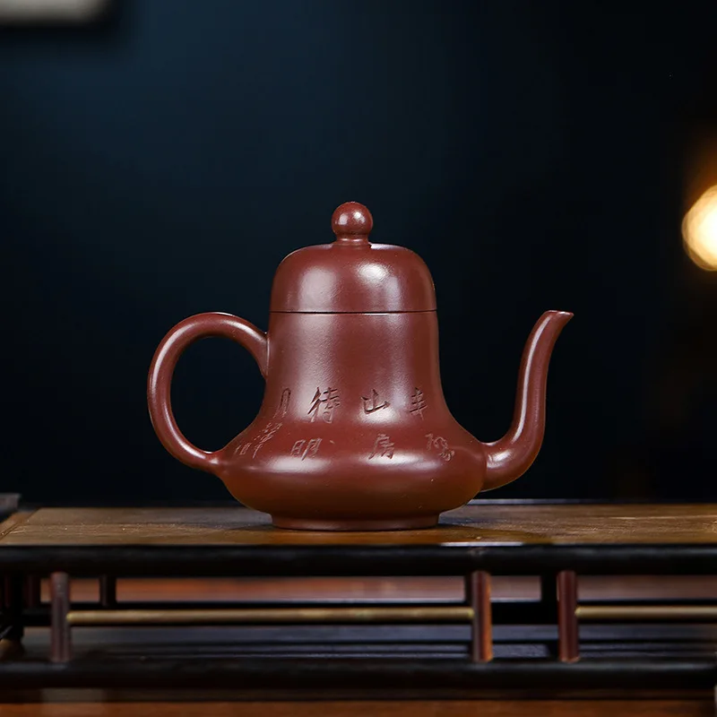 

Высококачественный фиолетовый песочный горшок Yixing, глиняный чайник ручной работы, чайный сервиз, бытовой Gongfu